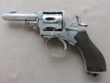 Antique Belgian 10mm Double Action Revolver Circa 1880
SOLD - 13 of 24