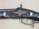 Unique Kentucky Half Stock Rifle in approx. .36 Caliber
SOLD - 9 of 24