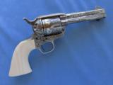 Colt Single Action Army, Jerry Harper Engraved, Cal. .45 LC
4 3/4 Inch Barrel - 1 of 8
