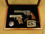 Colt Double Diamond Set, Python &
Officers Model 1911, Cal. .357 Magnum & .45 ACP
- 2 of 2