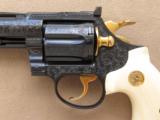  Colt Diamondback, Custom Engraved, Ivory Grips, Cal. .38 Special
SOLD - 5 of 8