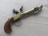 Circa 1790 Cannon Barrel Pistol with Spring Loaded Bayonet
SOLD - 2 of 15