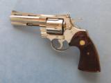  Colt
Python, 4 Inch barrel, Nickel, Cal. .357 Magnum
SOLD - 1 of 5