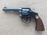 1928 Colt Police Positive in .38 S&W 4