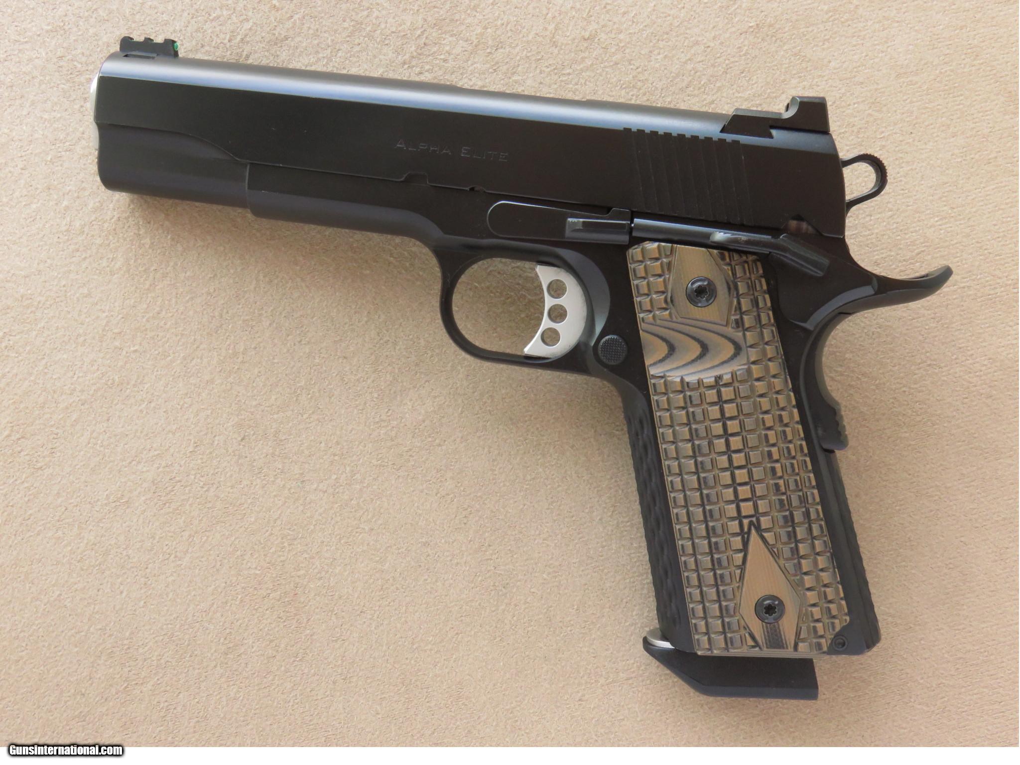 Ed Brown Alpha Elite Custom 1911, Cal. .45 ACP