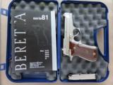 Beretta Model 84FS Cheetah .380 ACP Nickel Finish w/ Box, Xtra Mag, & Manual MINTY!
SOLD - 23 of 24