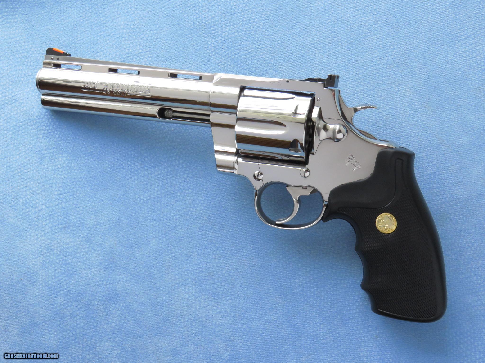 Colt Anaconda, Stainless, Cal. .45 Long Colt 6 Inch Barrel SOLD