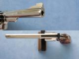 Smith & Wesson Model 19-3 Combat Magnum, Cal. .357 Magnum
6 Inch Nickel
SOLD - 3 of 6