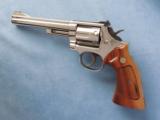 Smith & Wesson Model 19-3 Combat Magnum, Cal. .357 Magnum
6 Inch Nickel
SOLD - 6 of 6