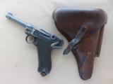 Erfurt 1913 Luger with Unit Markings w/ Holster
SOLD - 1 of 21