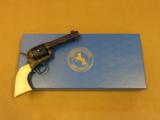 "Jerry Harper" Engraved Colt Single Action, Cal. .45 LC
4 3/4 Inch, Blue/Color Case Hardened
SOLD - 2 of 12
