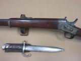 1897 Model Remington Rolling Block in 7mm Mauser with Remington Bayonet/Scabbard
SOLD - 3 of 25