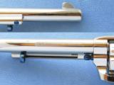 Colt
Frontier Six Shooter, Colt Custom Shop, Cal. .44/40
7 1/2 Inch, Nickel
SOLD
- 4 of 5