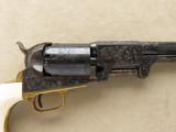 Cased Pair of Alvin White Engraved Colts, 1851 Navy & 3rd Model Dragoon
- 12 of 17