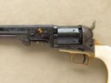 Cased Pair of Alvin White Engraved Colts, 1851 Navy & 3rd Model Dragoon
- 6 of 17