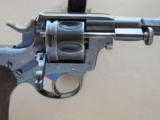 Belgian 1878 Nagant Revolver in 9mm Rimmed - 18 of 25