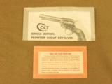 Colt 1961 Kansas Statehood Centennial Frontier Scout, Cal. .22 LR
SOLD - 4 of 8