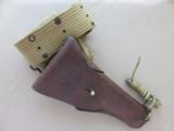 1918 Colt Black Army 1911 with WW1 Web Belt, Clinton Holster, and Mag Pouch SOLD - 24 of 25