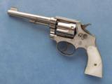 Smith & Wesson .38 Military and Police, Cal. .38 S&W Special, 5 Inch Barrel, Nickel Finish
SOLD
- 1 of 7