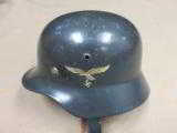 M35 Double Decal Luftwaffe Helmet, German WWII
- 1 of 12