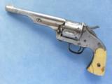 Hopkins & Allen Merwin Hulbert Single Action Revolver, Cal. .44 M&H, Ivory Grips
- 1 of 9