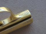 Custom Gold Plated & Engraved Bauer .25 Auto with 14K Lion Head Grips
SOLD - 15 of 25