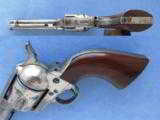 Antique Colt Single Action Army, Cal. .45 Long Colt
4 3/4 Inch Barrel, Nickel, 1st Generation - 4 of 9