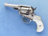 Colt 1877 "Lightning", Cal. .38 Cal.
3 1/2 Inch Barrel, Nickel, with Pearl Grips
SOLD
- 1 of 10