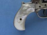 Colt 1877 "Lightning", Cal. .38 Cal.
3 1/2 Inch Barrel, Nickel, with Pearl Grips
SOLD
- 7 of 10