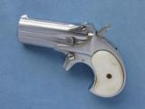Remington O/U Derringer with Pearl Grips, Cal. .41 R.F.
SOLD - 1 of 7