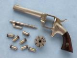 Lucius W. Pond Front Loading Separate Chamber Revolver, Cal. 22 RF,
1860 to 1870
SOLD - 7 of 7