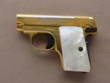 Colt 1908 .25 ACP with Pearl Grips and Gold Plating
SOLD - 1 of 14