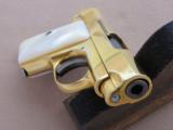 Colt 1908 .25 ACP with Pearl Grips and Gold Plating
SOLD - 9 of 14