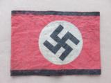 Late WWII Nazi Party and SS Armband - 1 of 11