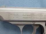 Walther PPK, Interarms, Stainless Steel,
Cal. .380 ACP
SOLD - 10 of 11
