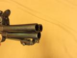 Three Barrel Flint Pistol, with Spring loaded Bayonet
- 10 of 15