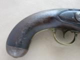 Model 1836 Flintlock Pistol By A.H Waters & Co., Millbury , Mass. - 4 of 21