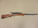 1937 Remington Model 341-P .22 Rifle with Vintage Weaver Scope - 1 of 25