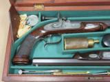 Very Fine Set of Cased
E. Anschutz Dueling/Target Pistols Mfg. In Philadelphia - 25 of 25