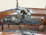 Cased Set Of Richards, London Large Bore Dueling Pistols - 4 of 25