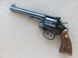 1971 Smith & Wesson Model 17-3 K-22 Masterpiece w/ Target Hammer & Trigger - 1 of 23