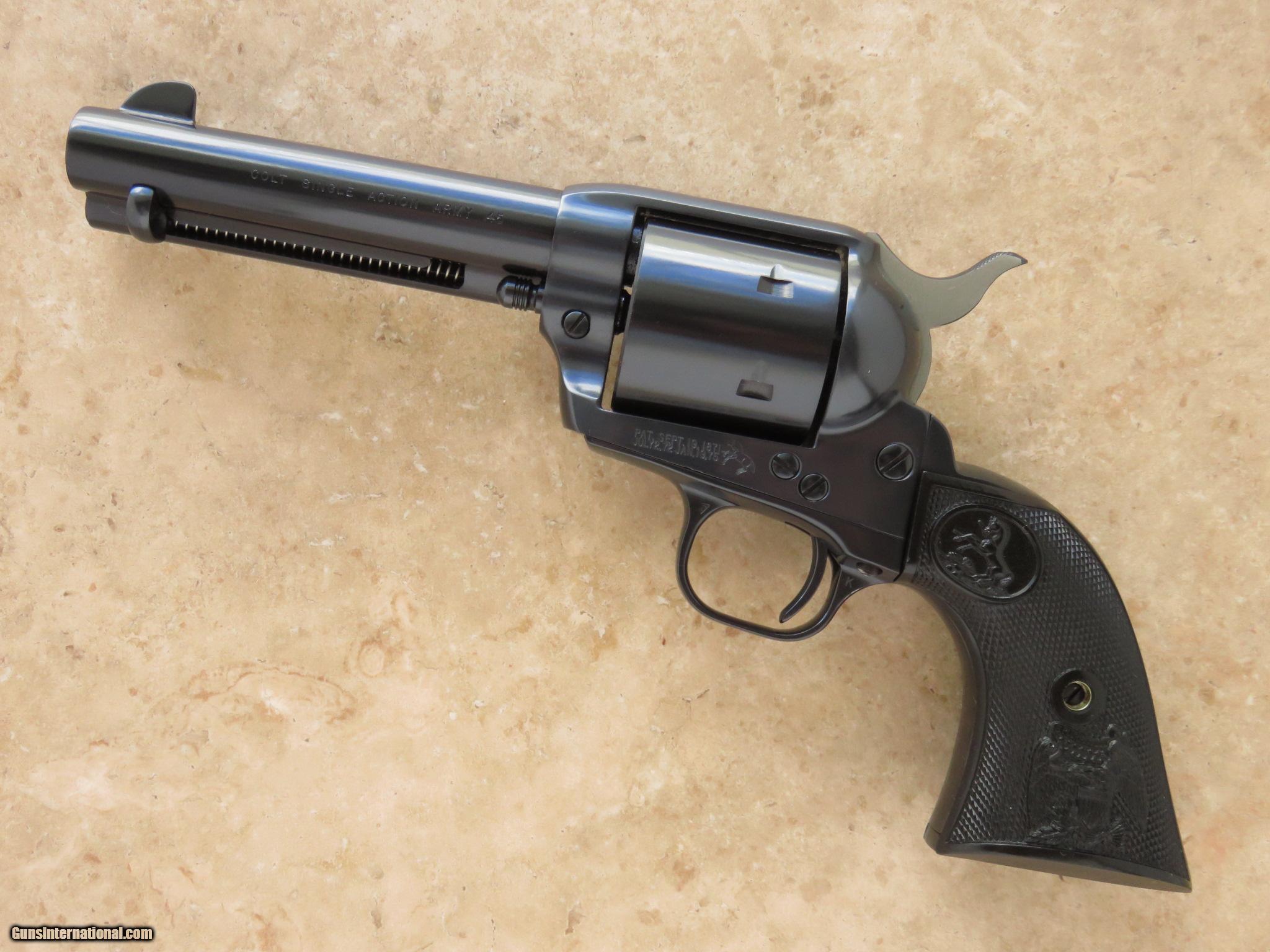 Colt Single Action, Cal. .45 LC, 4 3/4 Inch Barrel, Full