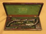 "Smith" London Dueling Pistols, Cased with Accessories
SOLD - 1 of 25