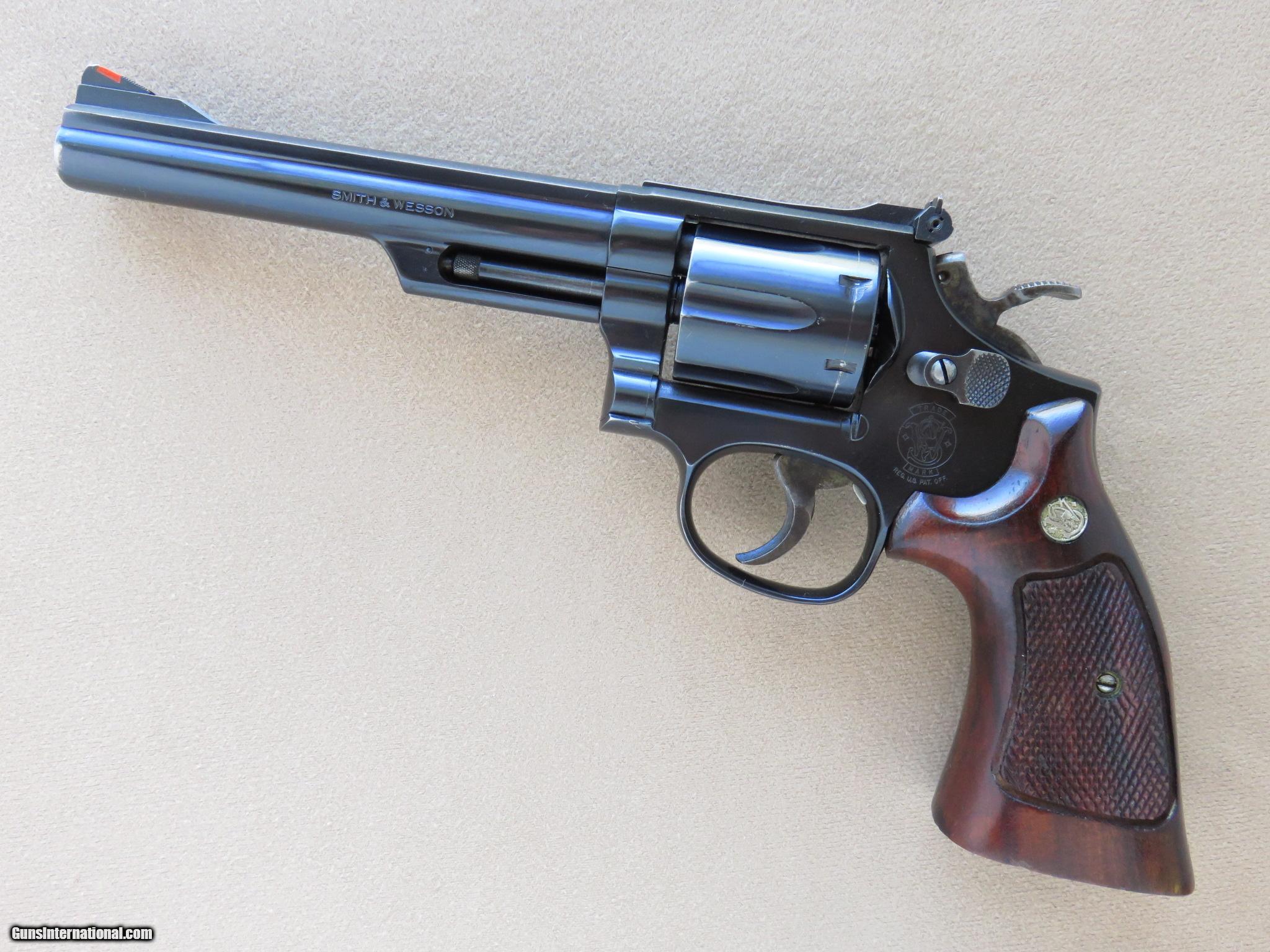 Smith & Wesson Model 19 Combat Magnum, Cal. .357 Magnum, 6 Inch Barrel
