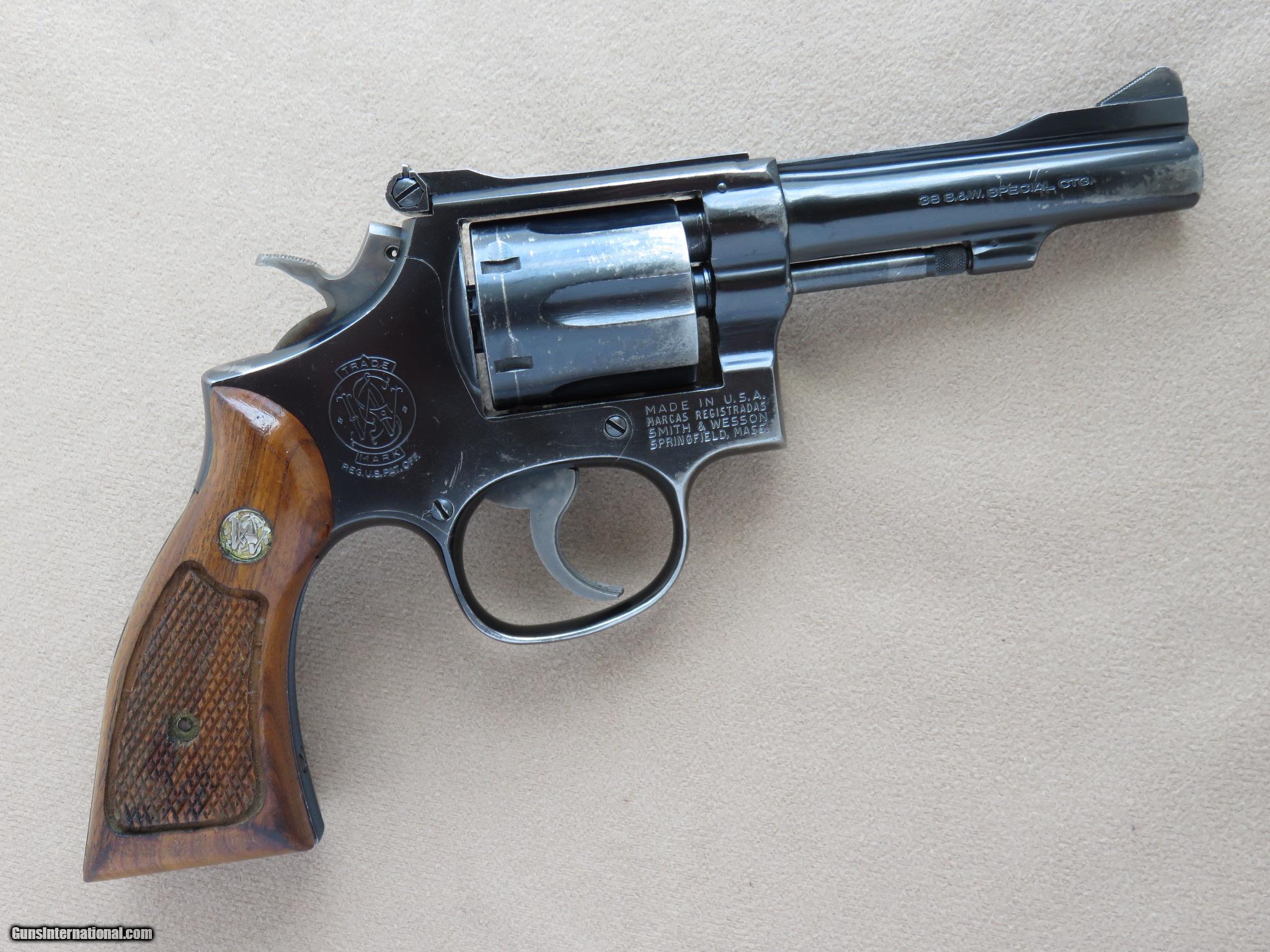 Smith & Wesson Model 15 Combat Masterpiece, Cal. .38 Special, 4 Inch ...
