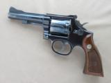 Smith & Wesson Model 15 Combat Masterpiece, Cal. .38 Special, 4 Inch Barrel
SOLD - 1 of 6