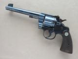 Colt Officer's Model Target (Third Issue), Cal. .38 Special, 6 Inch Heavy Barrel
SOLD - 1 of 6