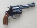 Smith & Wesson Model 34-1 "Kit Gun", Cal. .22 LR, 4 Inch Barel, Blue Finished S&W 34
SOLD - 3 of 10