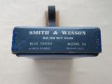 Smith & Wesson Model 34-1 "Kit Gun", Cal. .22 LR, 4 Inch Barel, Blue Finished S&W 34
SOLD - 10 of 10