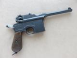 Mauser C96 Broomhandle Austrian Military Proofed 1916 and 1932 in 7.63 Mauser
SOLD - 22 of 24